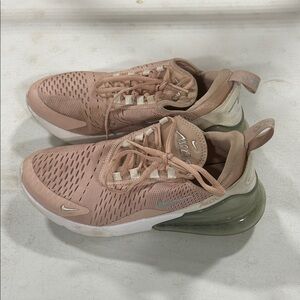 Nike Women's Blush and Cream Sneakers